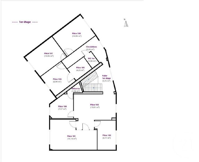 immeuble à vendre - 494.0 m2 - PARIS - 75013 - ILE-DE-FRANCE - Century 21 Alésia