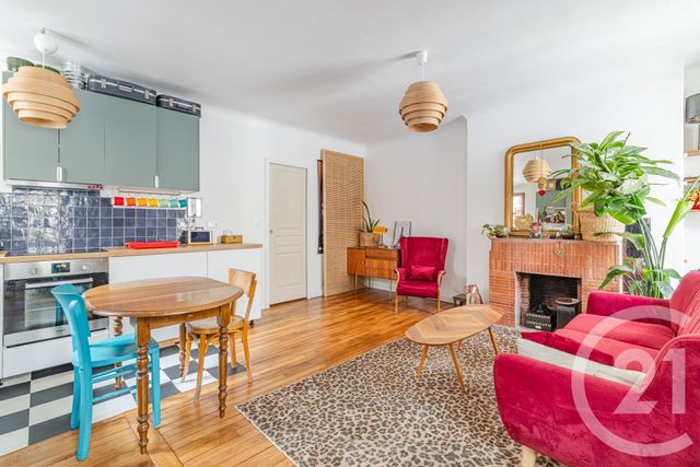 Appartement F2 à vendre - 2 pièces - 40.0 m2 - PARIS - 75014 - ILE-DE-FRANCE - Century 21 Alésia